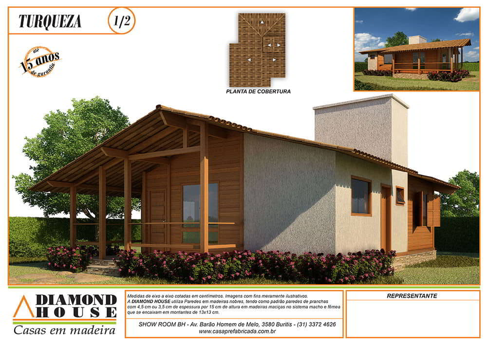 Modelos de Casas pré-fabricadas de madeira. Conheça aqui os projetos